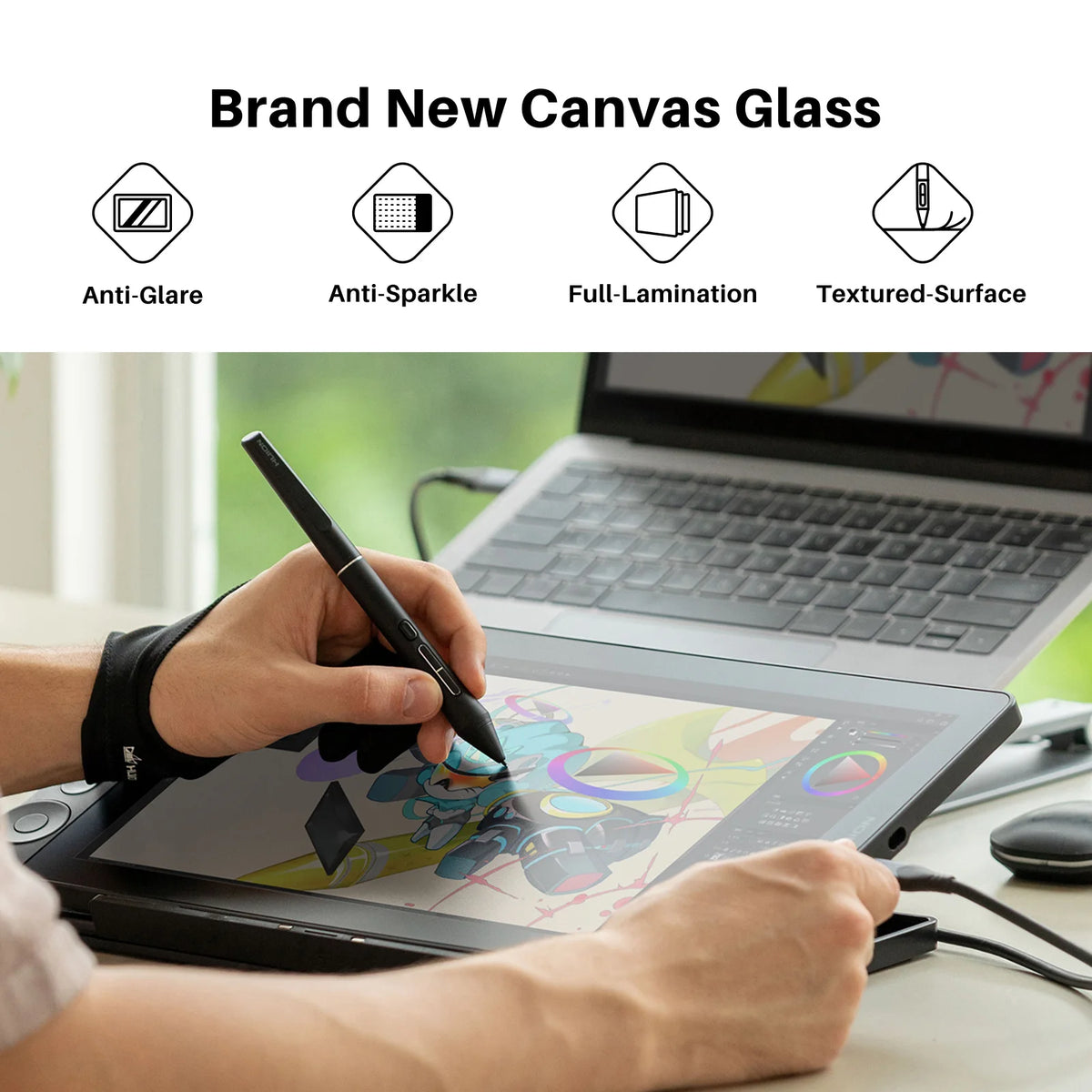 Huion Kamvas Gen 3 Drawing Display With Professional Digital Pen