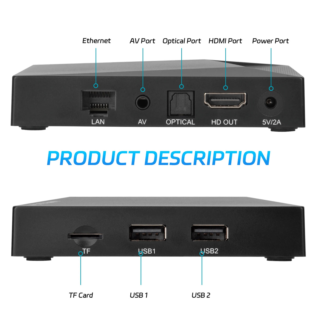 GTMEDIA K3 Pro Android TV Box With Bluetooth HDR Streaming