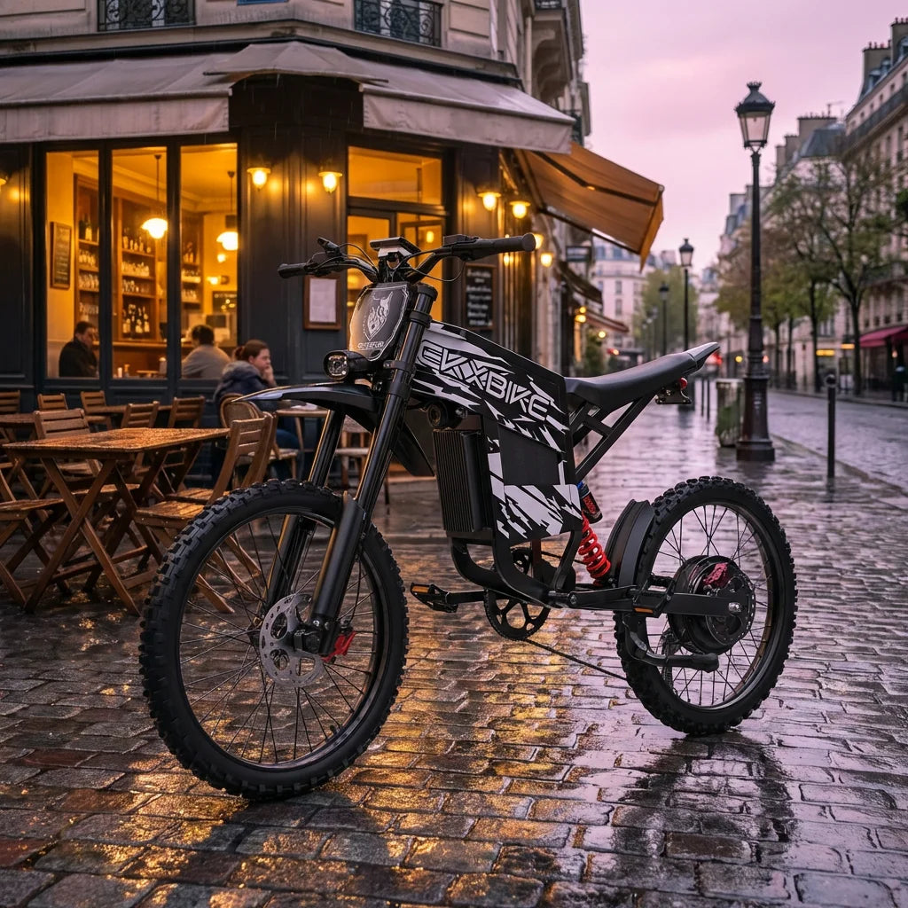 EKXBIKE TX1 Electric Bike For Adult Off Road Riding