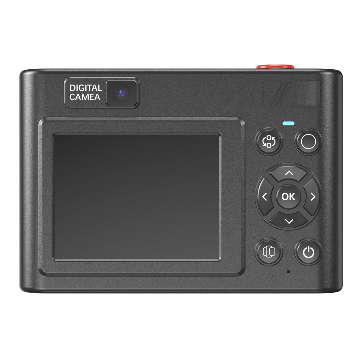 Instant Print Camera, Digital Camera with Mini Photo Printer, Portable Retro Camera for Travel, Party, Supports 2.5K Video and Photos up to 48MP Resolution, with 32GB Memory Card, Drawing Pen, stickers, Lanyard, Birthday Gift