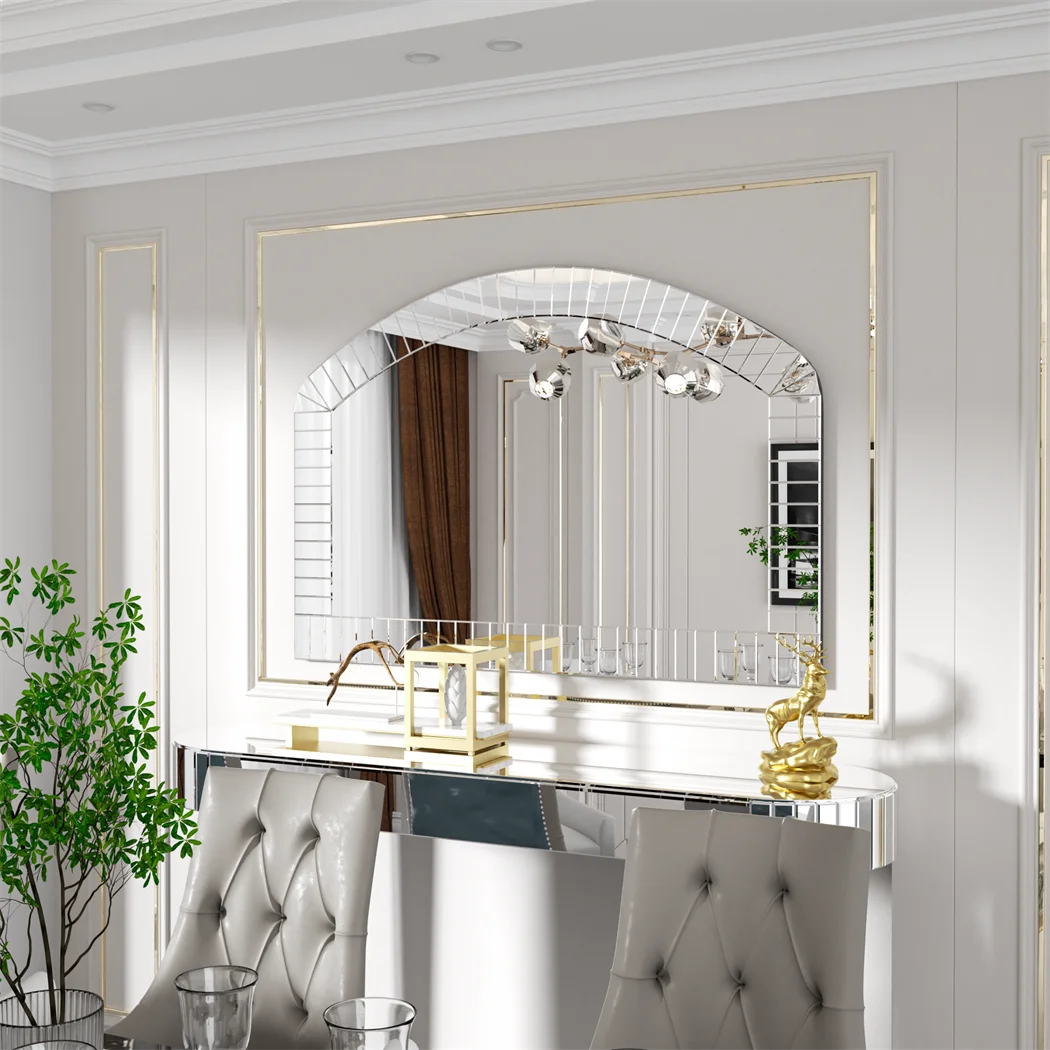 LUVODI Grecian Venetian Style Decorative Wall Mirror