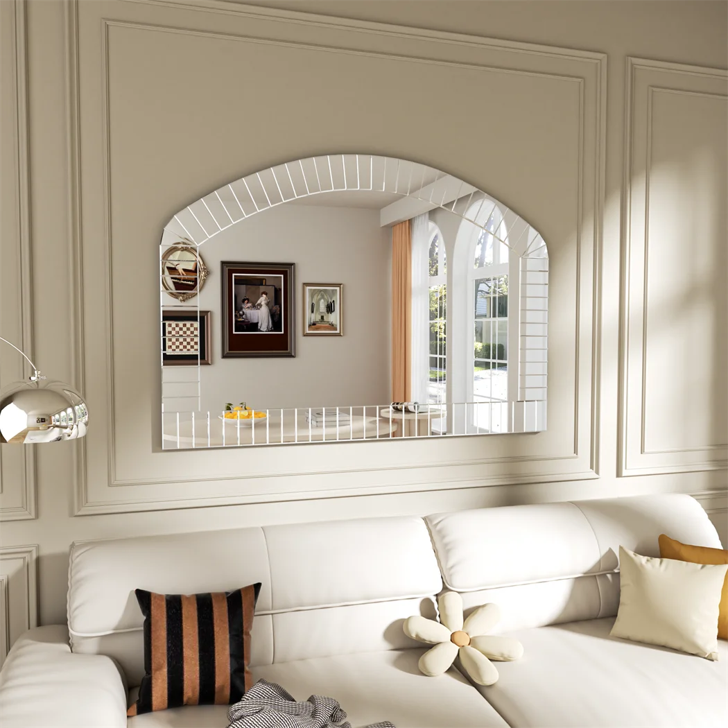 LUVODI Grecian Venetian Style Decorative Wall Mirror