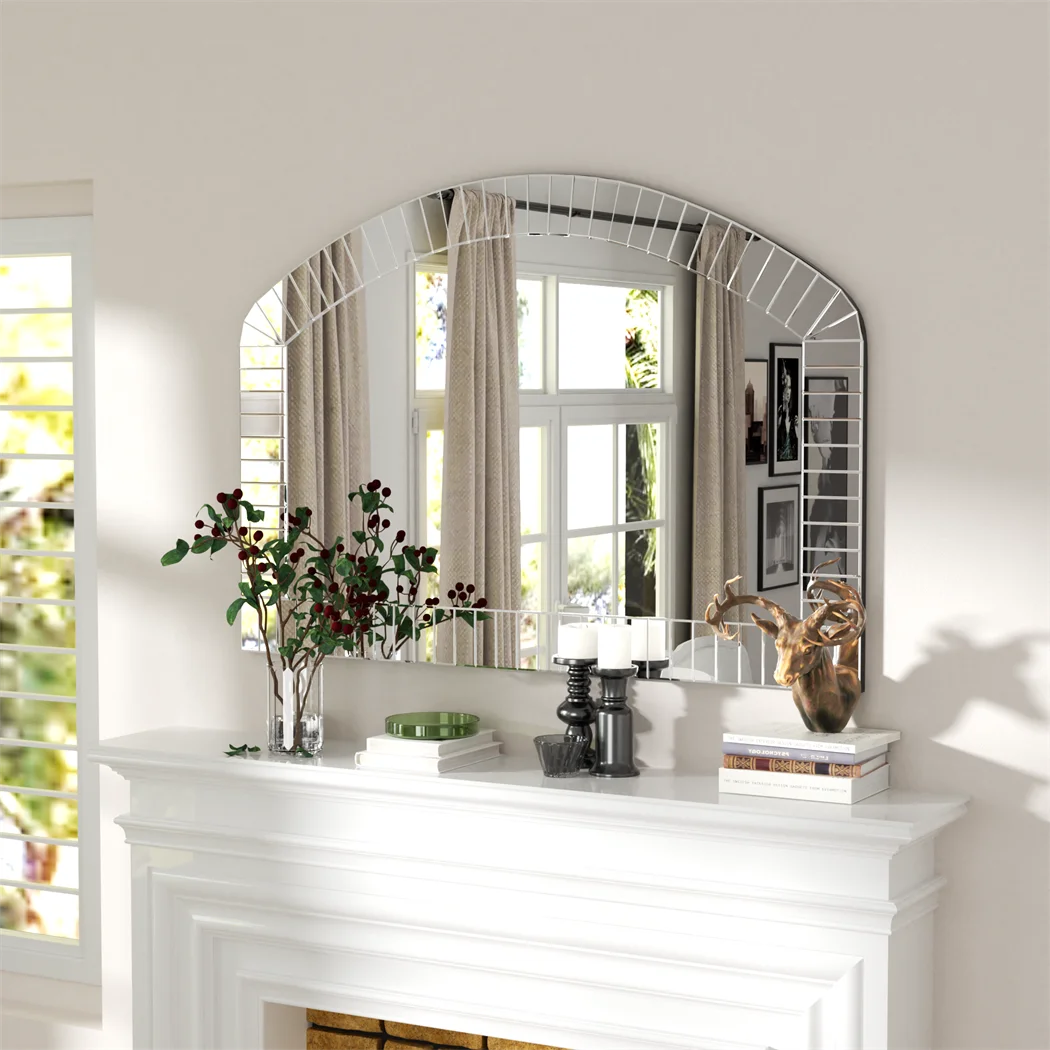 LUVODI Grecian Venetian Style Decorative Wall Mirror
