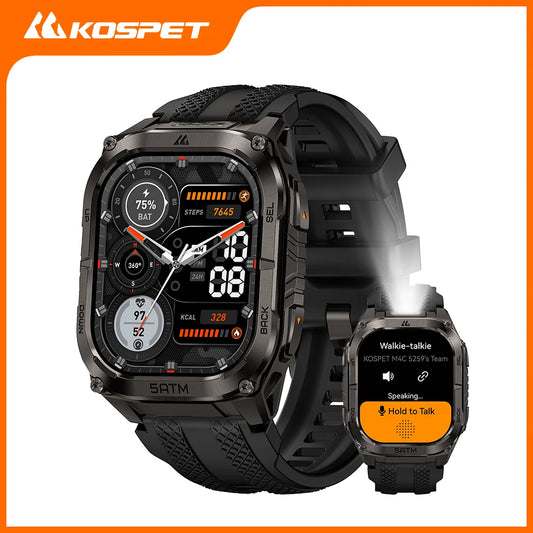 Kospet Tank M4C Advanced GPS Smartwatch With Health Tracking