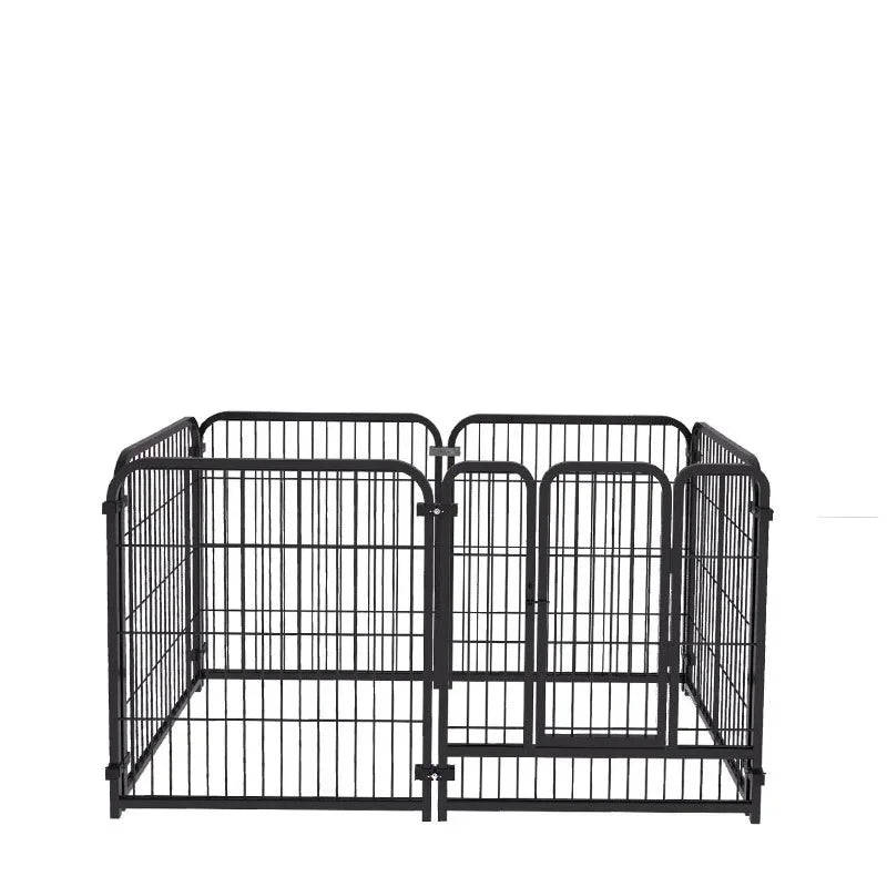 Foldable Stainless Steel Dog Playpen Exercise Kennel Cage