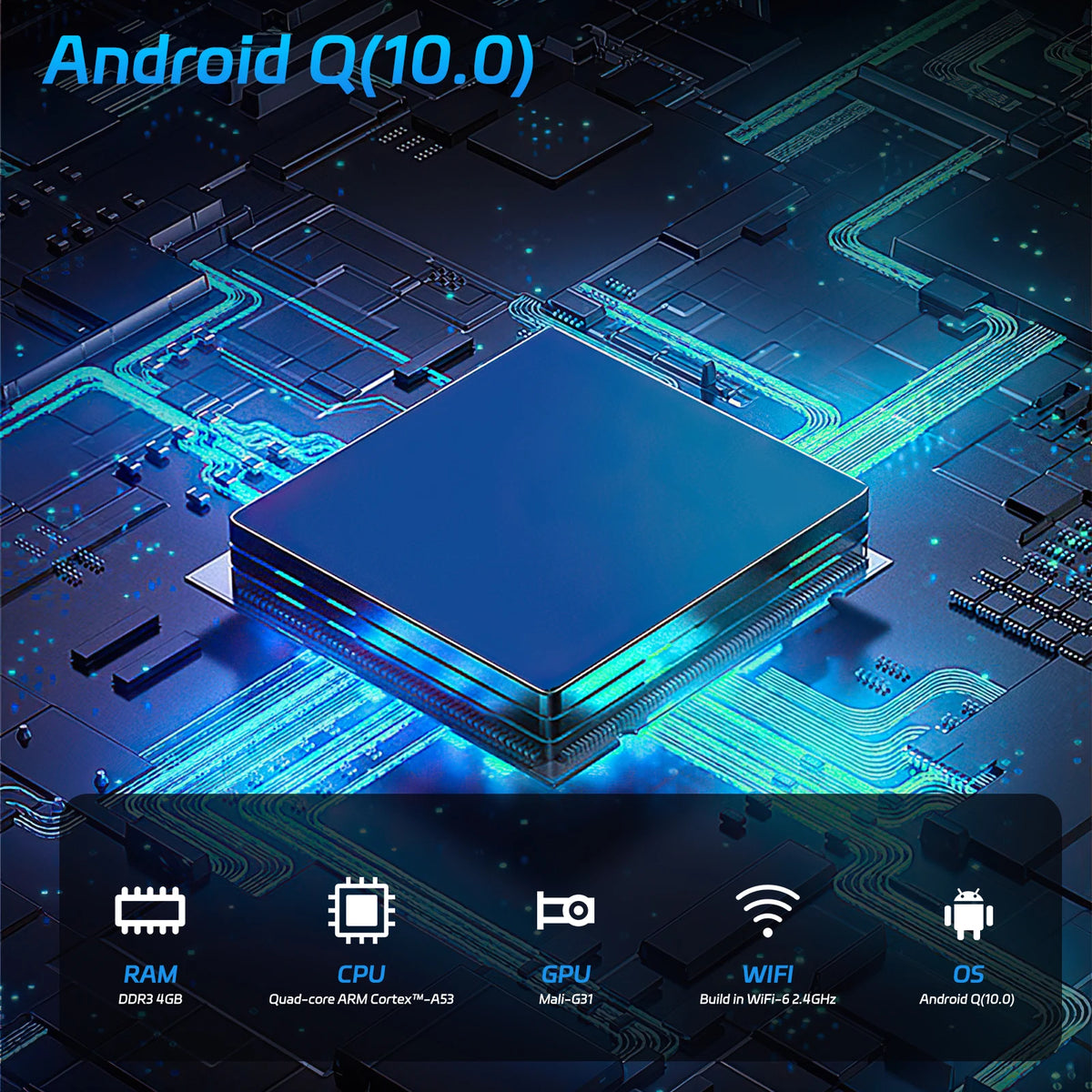 GTMEDIA K3 Pro Android TV Box With Bluetooth HDR Streaming