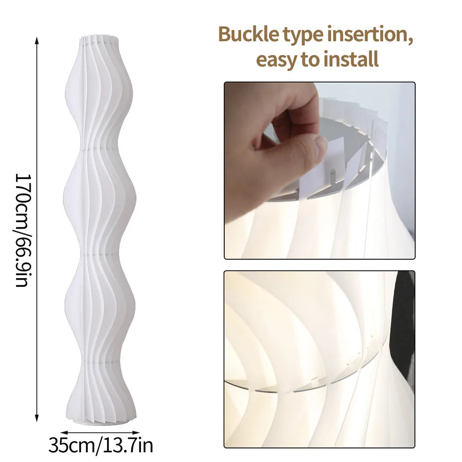 LUVODI Modern Dimmable LED Floor Lamp For Home Decor