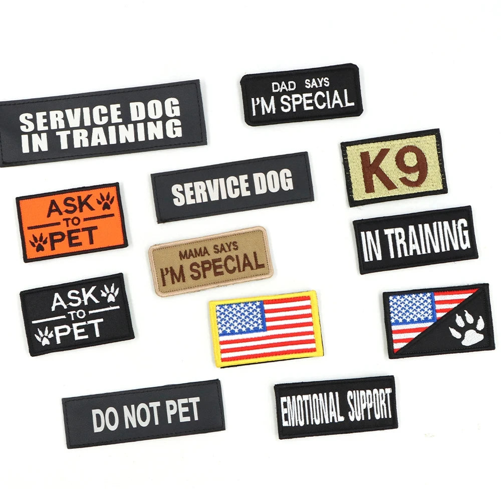 Petravel Tactical Military Dog Training Vest Harness Set