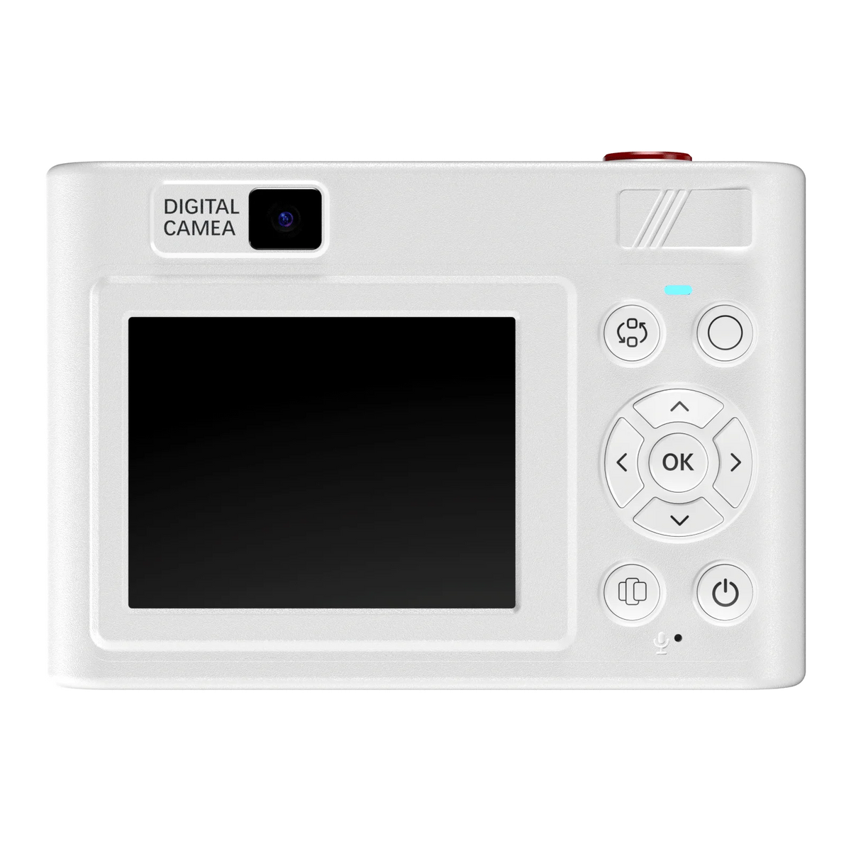 Instant Print Camera, Digital Camera with Mini Photo Printer, Portable Retro Camera for Travel, Party, Supports 2.5K Video and Photos up to 48MP Resolution, with 32GB Memory Card, Drawing Pen, stickers, Lanyard, Birthday Gift