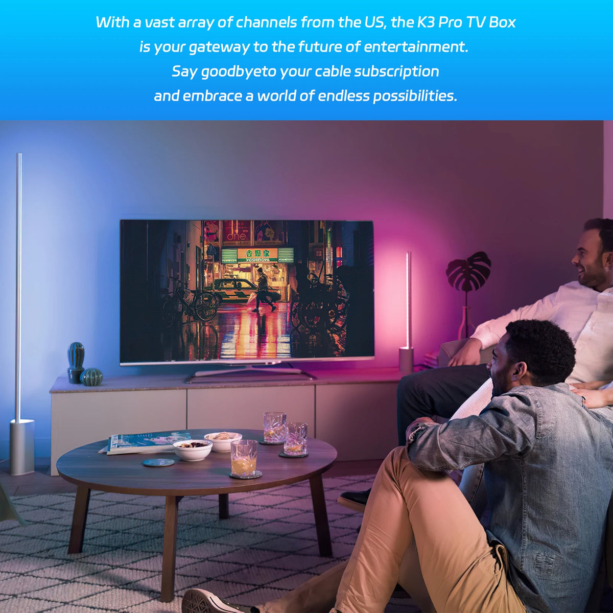 GTMEDIA K3 Pro Android TV Box With Bluetooth HDR Streaming