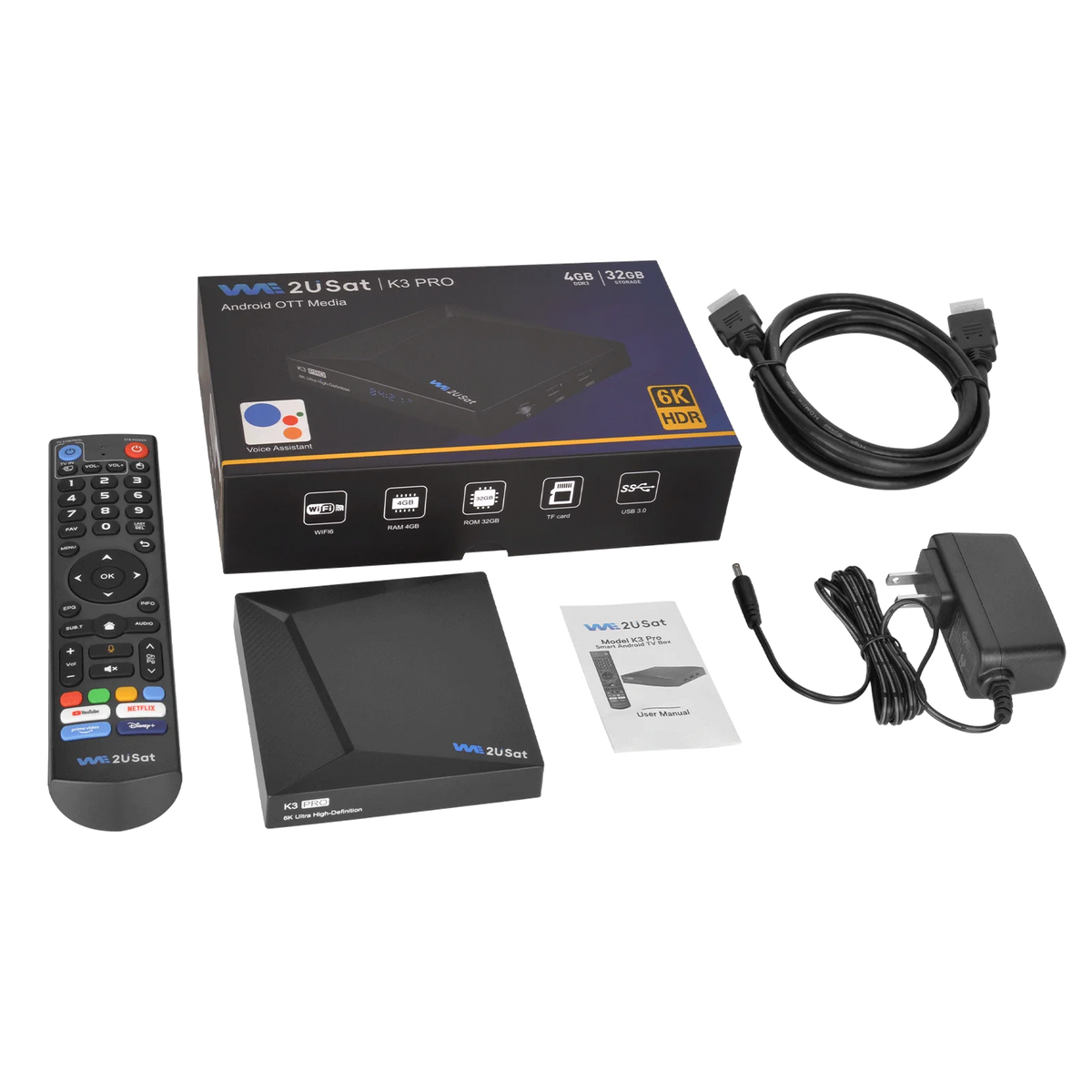 GTMEDIA K3 Pro Android TV Box With Bluetooth HDR Streaming